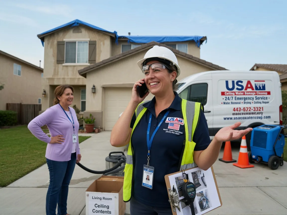 Ceiling Water Damage Restoration Duson, LA FAQs